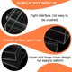 thumbnail image 3 of Caja de Acrílico Uxcell con Tapa, Cajas de Exhibición de Acrílico Transparente Contenedores de Cubo Cuadrado de Plástico Organizador de Almacenamiento 5.91"x2.76"x1.38", 3 of 7