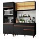 thumbnail image 2 of Kit Muebles de Cocina Madesa Reims 190 cm 02 Negro, 2 of 9