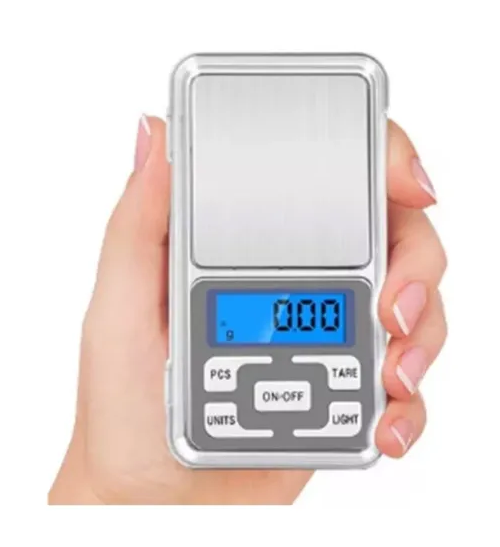 Genérico - Balanza Digital Precisión Bolsillo 200G Color Plateado