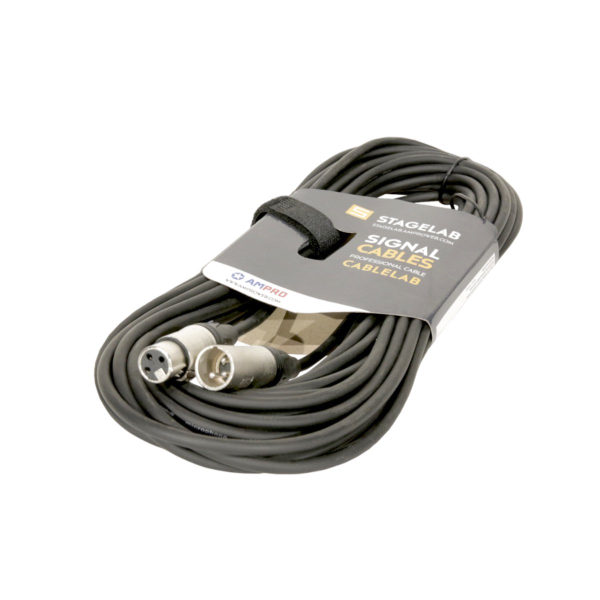 Cable Microfono Xlr 20mt Stagelab Clm-xmxf20
