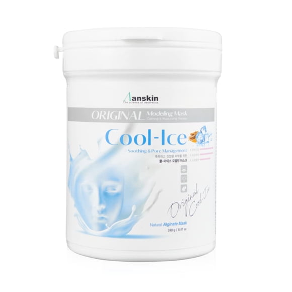 Mascarilla modeladora Anskin Cool Ice, suavizante para el tratamiento de poros, 240 g