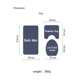 thumbnail image 4 of Juego De Baño Navideño 4 Piezas Cortina + Set 3 Alfombras WC, 4 of 4