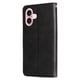 thumbnail image 3 of Funda con Cremallera para iPhone 16 Plus, Carcasa Cartera de Cuero PU con Soporte y Tarjetero, 3 of 6