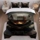 thumbnail image 1 of Sci-Fi Armor Themed Bedding Set Duvet Cover and Pillowcase Set, 1 of 5
