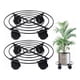 thumbnail image 1 of 2 Soportes De Base De Maceta De Metal Con Ruedas - Norplat, 1 of 3
