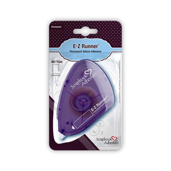 Dispensador de adhesivos para álbumes de recortes, adhesivos E-Z Runner Vellum Clear