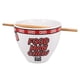 thumbnail image 2 of Set de cuencos de fideos Ramen Boom Trendz Bowl Bop Food Man Chew, 2 of 8