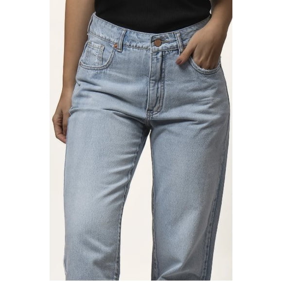 JEANS OLIVIA 100% ALGODON TALLA 42 CELESTE