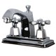 thumbnail image 1 of Grifo de baño Kingston Brass KS8641HX de 4 pulgadas, centro de 4, cromo pulido, 1 of 6