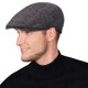 thumbnail image 2 of Gorra Senker Newsboy para hombre, mezcla de lana de tweed en espiga, paquete de 2 unidades, 2 of 6