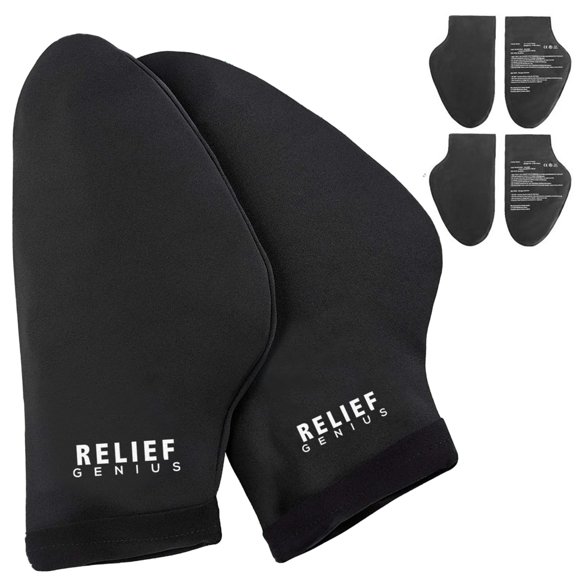 Guantes Hand Ice Pack Relief Genius para terapia de frío con paquetes de gel