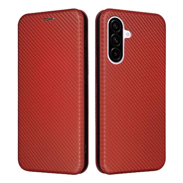Funda Flip para FOXDOCK Samsung Galaxy A56 - Funda magnética de negocios, funda protectora delgada