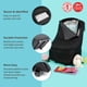 thumbnail image 2 of Bolsa de viaje para asiento de coche J.L. Childress Wheelie con ruedas, color negro, 2 of 7