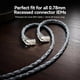 thumbnail image 3 of Cable IEM TipsyAuthen 2 m Plateado Verde Oscuro, 3 of 8