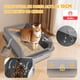 thumbnail image 2 of Arenero Gatos Grande BaÃ±o Sanitario Acero Inox Con Pala Gris, 2 of 7