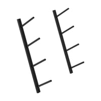 Magideal - Estante De Almacenamiento Para Esterilla De Yoga, Organizador De Gimnasio, Carrito Liviano, Portátil, Multiusos, Ganchos De Pared Para Tabla De Esquí, Altura 66 Cm