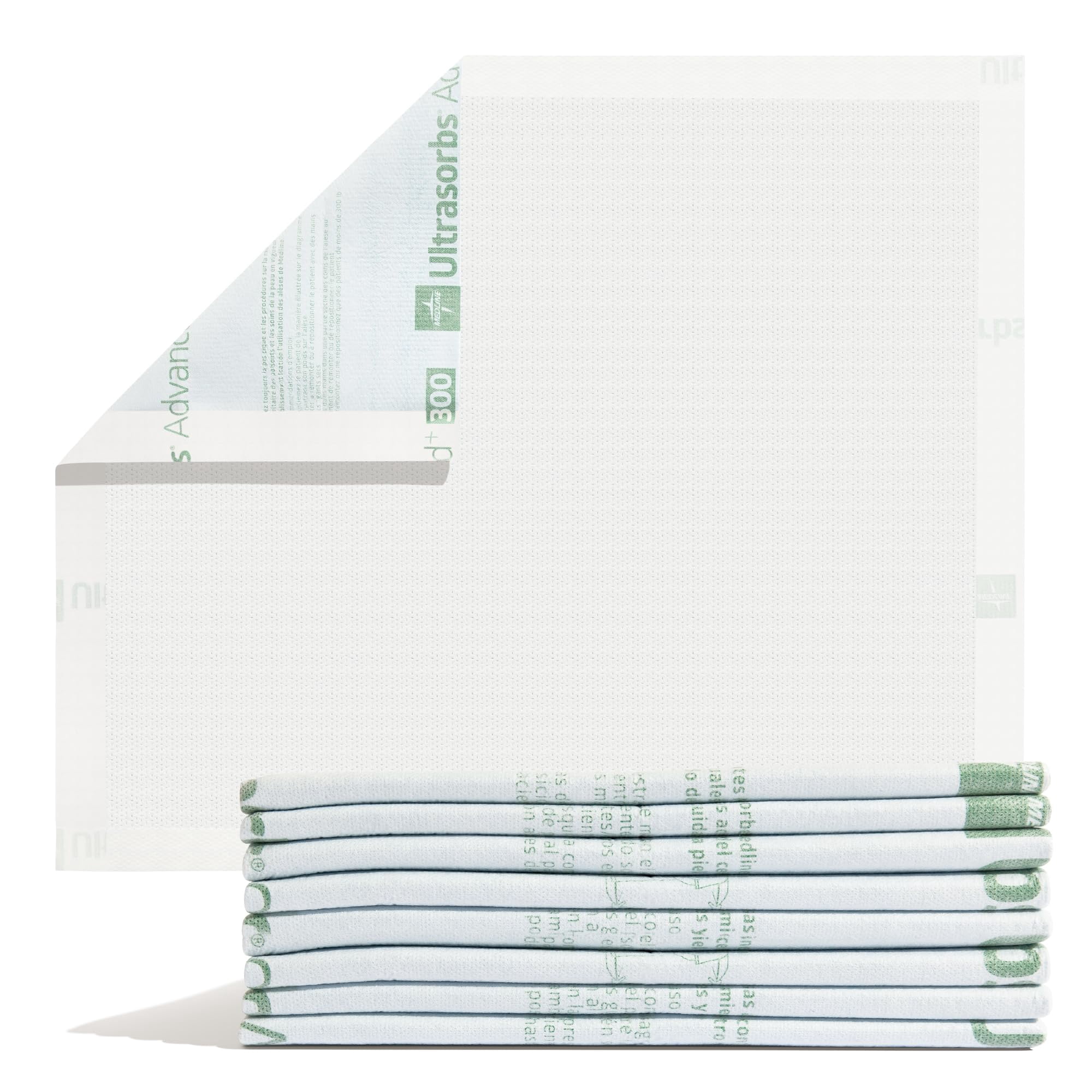 Almohadillas De Cama Medline Ultrasorbs Desechables Para Adultos, 30 X 36 Cm, 40 Unidades