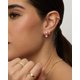 thumbnail image 4 of Pendiente PAVOI de plata 925 chapado en oro amarillo 14 mm, 4 of 6