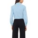 thumbnail image 3 of INSPIRE CHIC Camisa de Trabajo para Mujer con Botones, Cuello con Solapa, Manga Larga, Talla XS, Azul Claro, 3 of 6