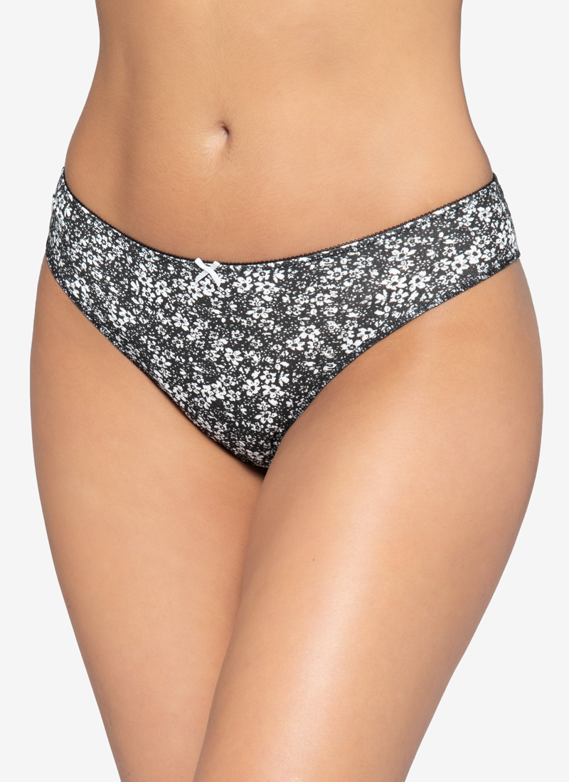 Lady Genny - Tripack Tanga Algodón Spandex