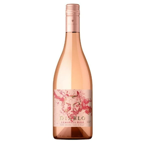 Vino Rosé Diablo Luminous 12.5° Botella, 750 ml