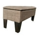 thumbnail image 1 of Banqueta Baul HVM Gris Lino, 1 of 2