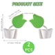 thumbnail image 3 of Toosunny Juego de 2 Tope de Puerta de Espuma en Forma de Flor con Protector de Pellizcos, 3 of 7