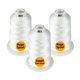 thumbnail image 1 of Simthread Hilo de bordado de poliéster blanco – paquete de 3 bobinas, 1 of 7