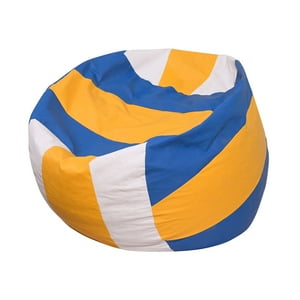 Máxima Design - Pouf Pera Voleibol Eco Cuero 120X120X120 Cm