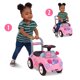 thumbnail image 3 of Carrito creativo para radio Ride On Toy para niños de 1 a 3 años, color rosa, 3 of 9