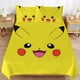 thumbnail image 1 of Pi-ka-chu Bed Duvet Cover Microfiber Bedding Sets 3D Printed Lightweight 3 Piece Comforter Sets for Kids Boys Girls, 1 of 5
