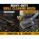 thumbnail image 4 of Cepillo para parrilla BBQ BEST de acero inoxidable de 18" con mango cómodo, 4 of 8