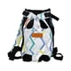 thumbnail image 5 of Pet Cat Carrier Backpack Chest Bag Con Correa Para El Hombro Ajustable Para Senderismo L Blanco Negro, 5 of 5