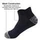 thumbnail image 2 of 5 pares de calcetines de verano para hombre, de malla, para barco, de algodón, con talón anticaída y realce de orejas, transpirables., 2 of 6