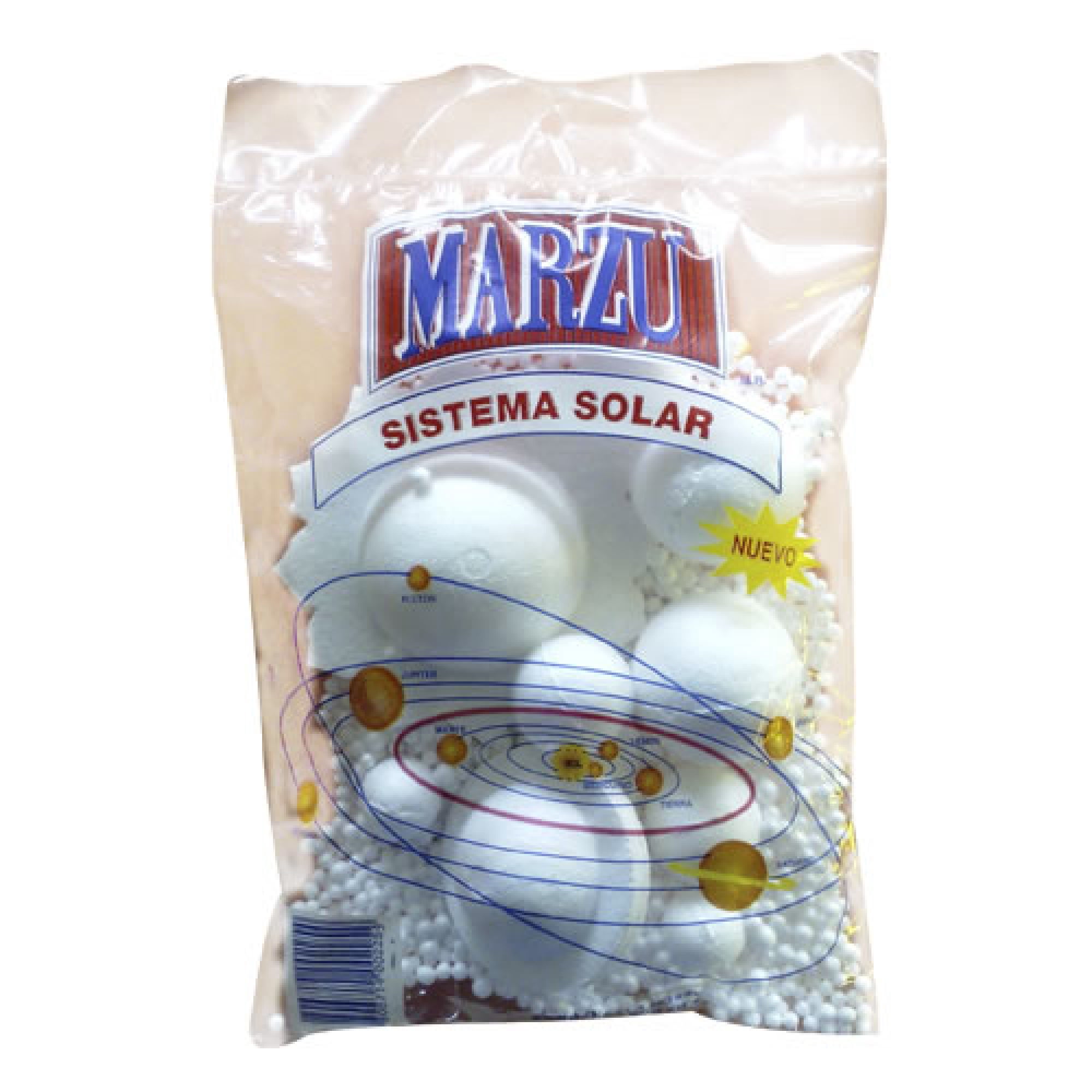 Sistema Solar Para Manualidades, Set 10 Esferas Marzú
