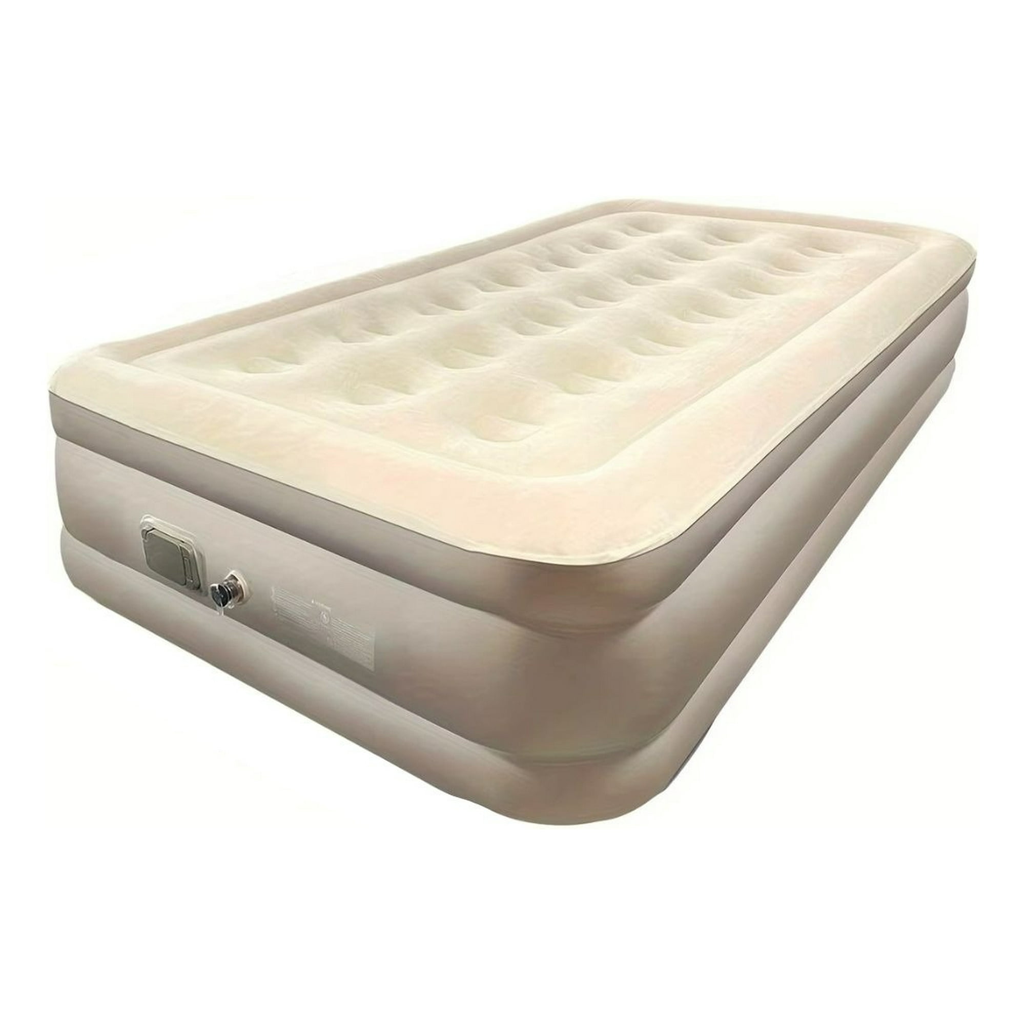 Genérico - Colchon Inflable Doble Alto 200×150×40 Viaje Hogar Lau