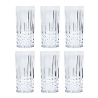 Allegra - Display 6 Vasos Altos Modelo Birmingham De 360Ml Trago Jugo