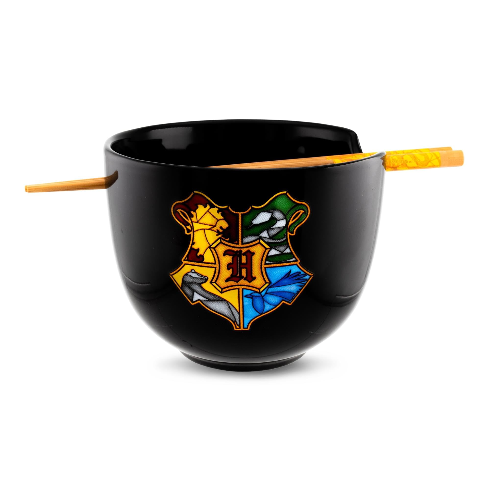 Juego De Vajilla Ramen De Cerámica Con El Escudo De Hogwarts De Harry Potter
