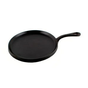 Sartén Fierro Plano 25Cm Negro Lugano