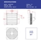 thumbnail image 4 of Ventilador de escape iLiving de 20 pulgadas con control remoto, 3368 CFM, 4 of 4