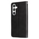 thumbnail image 2 of Funda tipo cartera para Samsung Galaxy S25 Plus con bolsillo con cremallera y ranuras para tarjetas – Función de soporte Negro, 2 of 6