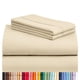 thumbnail image 1 of Juego de sábanas LuxClub Twin XL Soft para niños, 3 piezas, color crema con bolsillos, 1 of 9