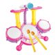 thumbnail image 4 of Juego De Batería Para Ni?os, Juguete Musical De Desarrollo Para Bebés De 6, 12 Y 18 Meses, Color Rosa, 4 of 5