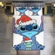 thumbnail image 1 of Merry Christmas Stitch 3 Pieces Duvet Cover Set Full Size Super Soft Fade Resistant Microfiber, 1 of 4