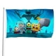 thumbnail image 1 of Plankton: La Película Bandera impresa con temática, regalo perfecto para fanáticos, amigos y familiares, y adecuada para actividades al aire libre e interiores, decoraciones de fiesta. 60*90CM, 1 of 6