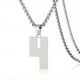thumbnail image 1 of 1pc Stylish Stainless Steel Men's Athletes Number Pendant Necklace - Perfect for Baseball, Basketball, and Football Teams - Long Chain Necklace with Sports Number - Ideal Gift for Boys, 1 of 5