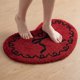 thumbnail image 1 of REGALWOVEN Alfombra en Forma de Corazón - Alfombra de Área de Piel Sintética Peluda, Alfombra Acentuada Antideslizante para Dormitorio, Alfombra de Baño Suave y Esponjosa para Decoración Roja, 1 of 6