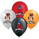 thumbnail image 1 of Globos VISION E.D. 30 cm 16 piezas Ladybug Rena Rouge, 1 of 4