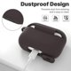 thumbnail image 4 of Funda de silicona ATUAT para AirPods Pro 1ª/2ª generación – Color café, 4 of 7
