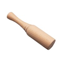 Magideal - Mazo Para Tallar Madera, Herramienta Para Marroquinería, Mango Resistente Y Cómodo, Herramienta De Bricolaje, Mazo De Madera Portátil Para Carpintería